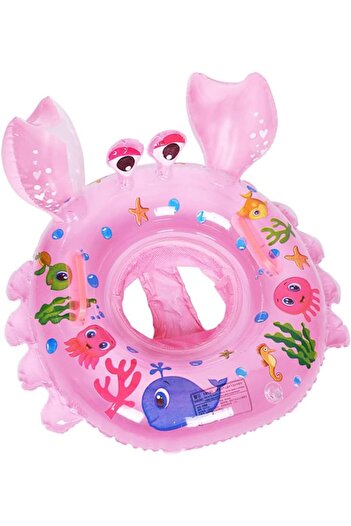 erorex Baby Swimming Float Inflatable Floatie Raft Handle Safety Seat Toddler Swim Ring Over 6 Months