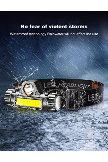 erorex LED headlamp Flashlight 4 Pack LED Rechargeable Headlamp Headlight Running Camping Hiking More