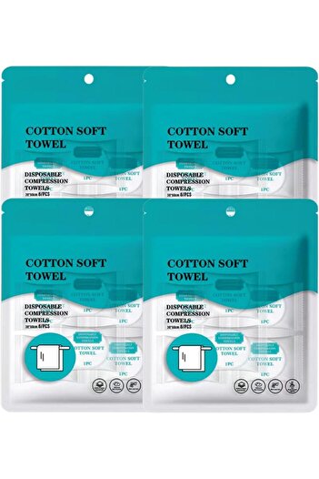 erorex Disposable Face Towels 24 PCS Compressed Towel Tablets Mini Portability Travel Towel Compressed