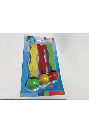 erorex Hs Toy New 383020 Fun Ball For Underwater ( Pack) Swim Wholesale Bulk Seasonal Swim Hour