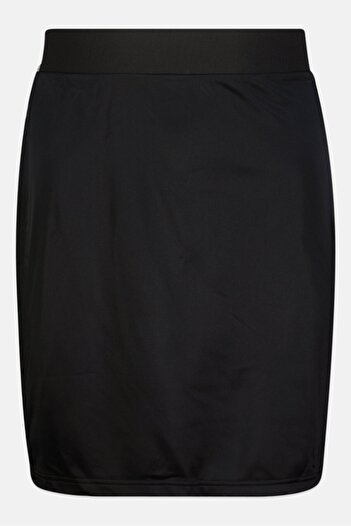 FILA Women Plus Size Brand Logo Midi Skirts, Black