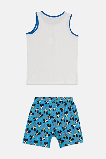Disney Kids Boy 2 Pieces Mickey And Friends T-Shirt With Bottom Pajama Set, Multicolor