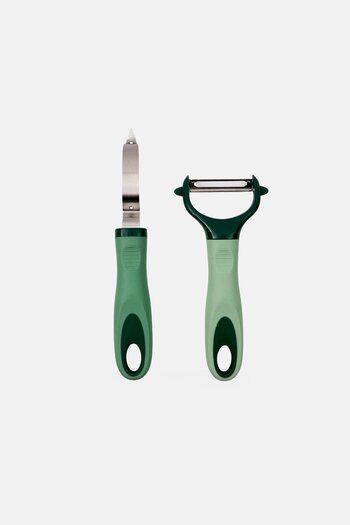 Just Cook 2 Pieces Peeler Set, Sage Green
