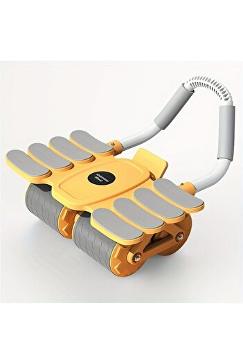 BUNCA Abdominal exercise wheel with automatic rebound and elbow support, home fitness equipment for burning fat and toning the body, floor wheel