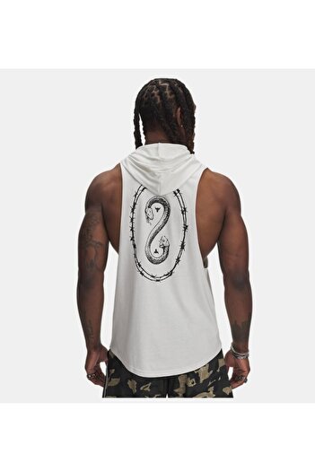 Under Armour Men's Ua Project Rock Q2 Payoff Hooded Tank Top 1389987-114