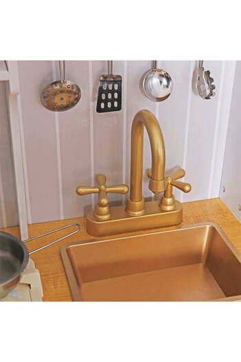 DacEnergy Children's kitchen set, made of MDF and wood, European style, stove, oven, sink...