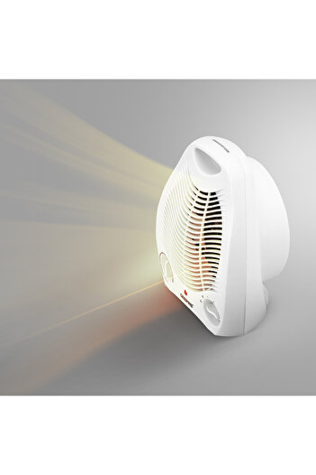 Geepas Fan Heater 2 Heating Power Adjustable Thermostat Overheat Protection Power Light Indicator