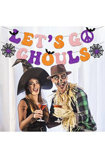 Generic Halloween banner, paper, multicolor, 3 m