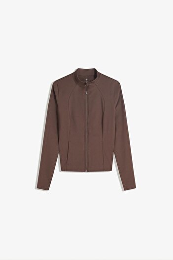 Bershka Quick-dry & breathable zip-up jacket
