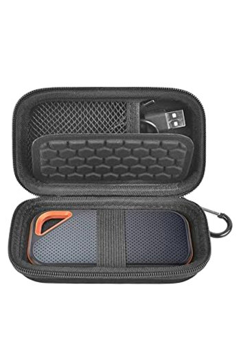 Choice1 All balck Hard Case Compatible with SanDisk Extreme PRO/for SanDisk 500GB 1TB 2TB 4TB Portable Exter