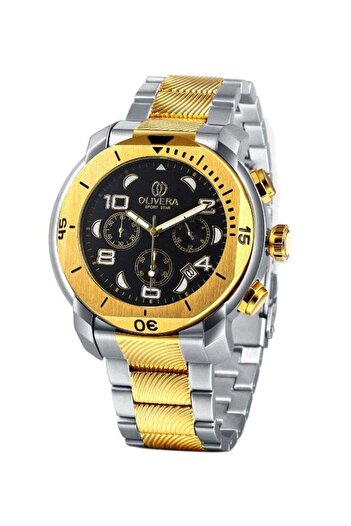 Olivera Men's Stainless Steel Analog Watch OG370