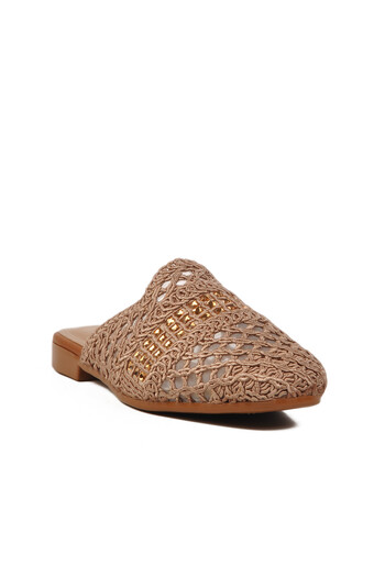 Pierre Cardin Mink Knitwear Lightweight Closed Front Women's Slippers Pc-54712 Z