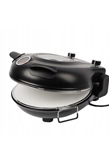 zola Electric pizza oven, 1200W, 180-450°C, 5 min timer, ceramic plate, spatulas, knife, 34x33x16.5 cm