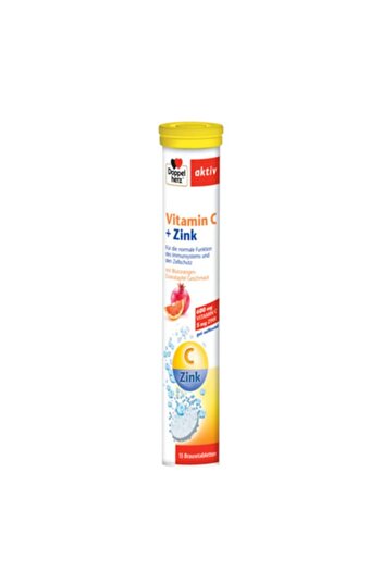 Doppelherz VITAMINA C + ZINC, 15 effervescent tablets