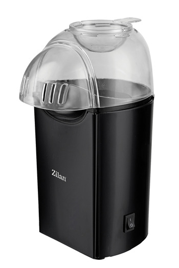 Zilan Zln8045 Popcorn |   Popcorn Maker |   1200W |   Cooking Without Oil and Healthy Cooking |   Black