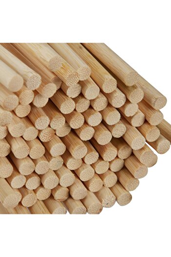 Relaxdays Skewer sticks, 100 pieces, 40 cm, bamboo