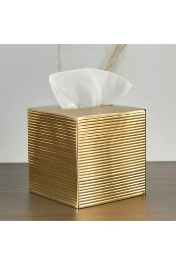 Home Centre Modern Rib Tissue Box Cover