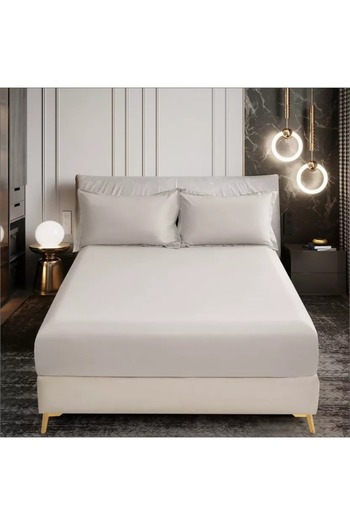 Home Centre DONETELLA Deep Pocket 2-Piece Twin Fitted Sheet Set - 120x200 cm