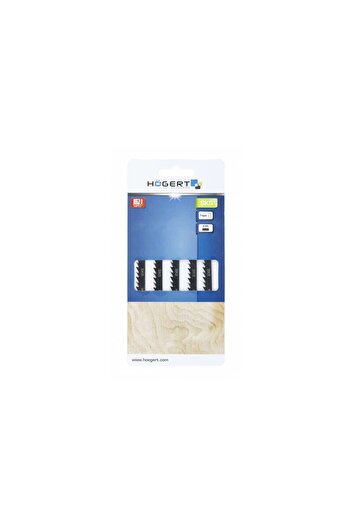 HOEGERT Set 5 pieces blades for electric saw, HOGERT 6TPI, 100mm HT6D651