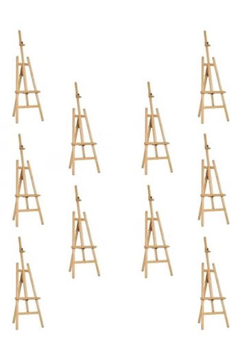 Taimi Wooden Drawing Stand Beige 1.75m Pack of 10