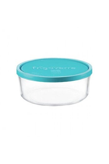 Bormioli Rocco Round glass casserole with lid BORMIOLI FRIGOVERRE, 15xh6.5cm, 900ml