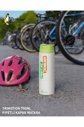 Penguen 750ml Stainless Steel Water Bottle |   With Leak-Proof Lid |   With Straw |   Bpa Free |   Durable