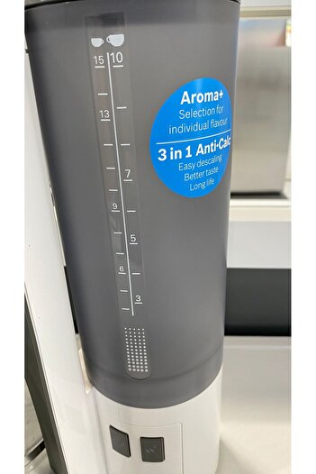 Bosch Filtre Kahve Makinesi Beyaz Cam Demlik Kağıt Filtreli Aroma Tutma Ayarlanabilir Sıcak Tutma