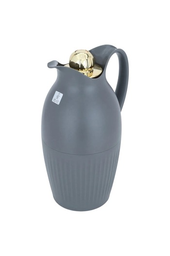 Everest Ramira Pro Thermos, 1.3 liters, thermal glass inner shell, plastic outer shell - gray