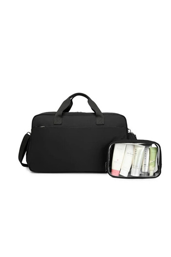 SMART BAGS Large Size Ultra Luxury Fabric Unisex Travel Bag with Shoe Compartment
