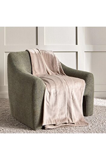 Home Centre Noura Oriana Jacquard Flannel Blanket - 150x200 cm