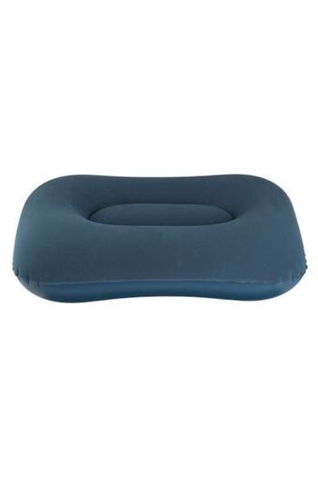 BESTWAY Inflatable Velvet Pillow 42x26x10cm - Blue/Gray