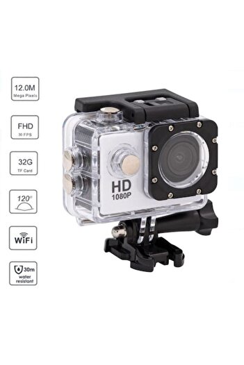 OEM Camera sport de actiune HD 1080P, WiFi, ecran 2", 12MP, rezistenta la apa 30m