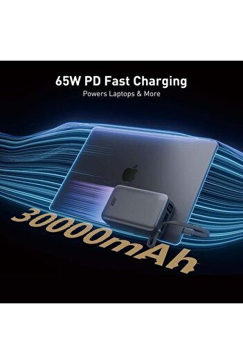 Joda - Mobile Power Bank 65W 30000mAh with Type-C and USB Ports