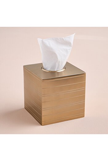 Home Centre Golden Rings Tissue Box Cover