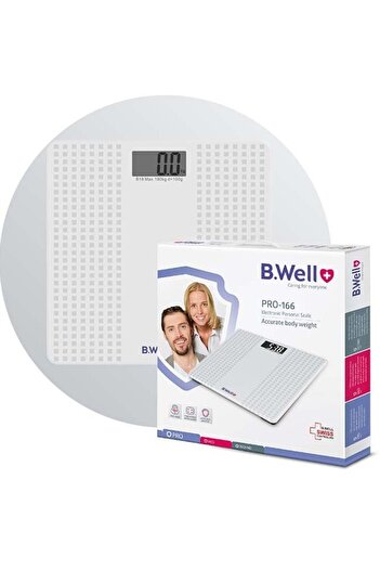 Generic B.Well Swiss PRO-166 Electronic Personal Weighing Scale