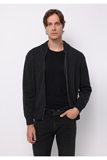 Colin's Regular Fit Men's Anthracite Cardigan