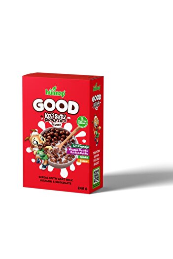 My Reality Fashion Nessiworld Jujube Goat Milk Chocolate and Vitamin Cereal Gluten-Free Crispy 240 Gr