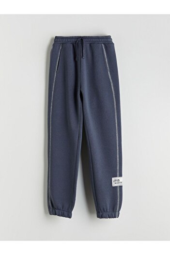 LC Waikiki LCW Kids Beli Lastikli Kız Çocuk Jogger Eşofman Altı
