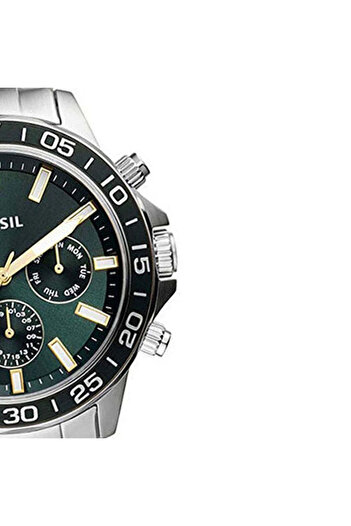 Fossil Men's Stainless Steel Chronograph Wrist Watch BQ2492 - 45 mm - Green
