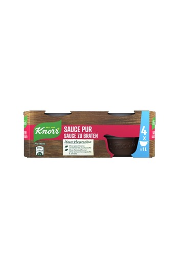 Knorr pure concentrated beef steak sauce 4 servings (4 x 28 g)