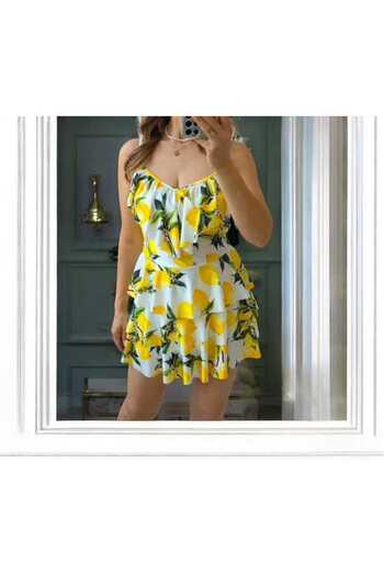 Andress Boutique Rochie mini Lemon, Alb