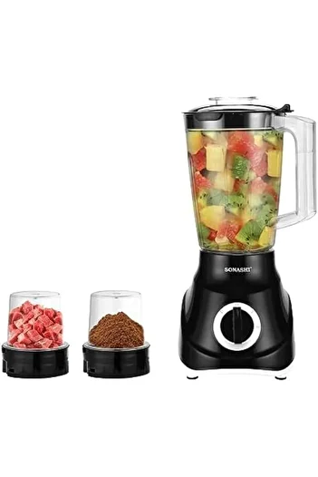 sonashi 3-In-1 Mixer Grinder 1.5 L 600.0 W SB-195 Black
