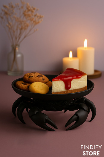 Findify Store 3D Cupcake Presentation Stand with Crab Design Sophisticated Dessert Presentation Stand Eco-Friendly Pla