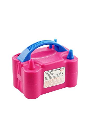 Generic Electric Inflator Balloon Air Pump Pink/Blue Durable Made Up With Good Quality