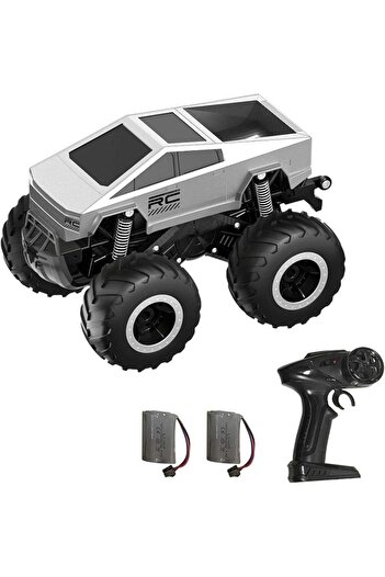 Toybox Remote Control Car, Cybertruck Toy Car All Terrain Monster Truck With Sprayer Mode For Kids