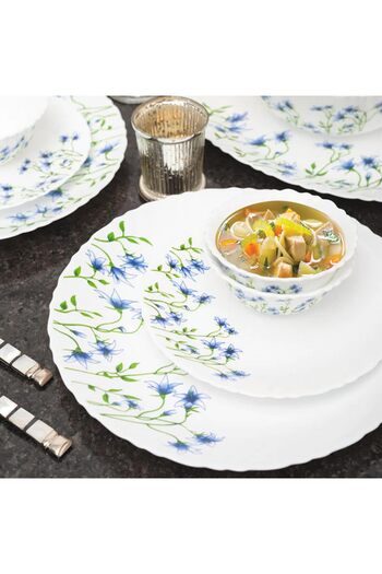 erorex Minerva Eternal Joy 38 Pcs Dinner Sets Plates Microwave Safe & Dishwasher Safe Minimalist Style