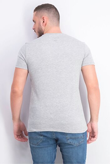 Star Wars Men Han Solo Falcon Short Sleeve T-shirt, Grey Combo