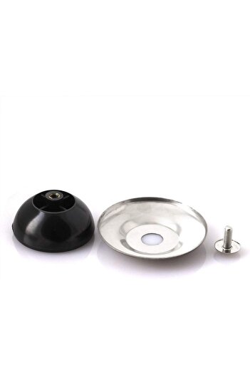 erorex 2 Pack Universal Pot Lid Cover Knob Handle,Stainless Steel Base Circular 5.3Cm X 7Cm Dia Kitchen