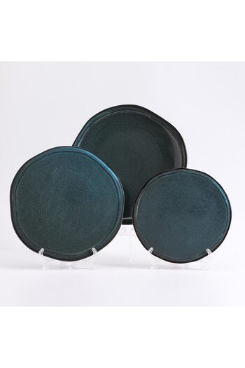 erorex Dinnerware Set, Porcelain Dinner Plate Sets Safe, Glazed Dinner Sets 3，Plate Set Great Party