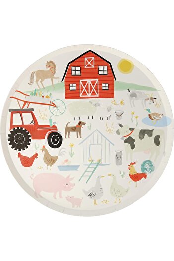 erorex On The Farm Dinner Plates